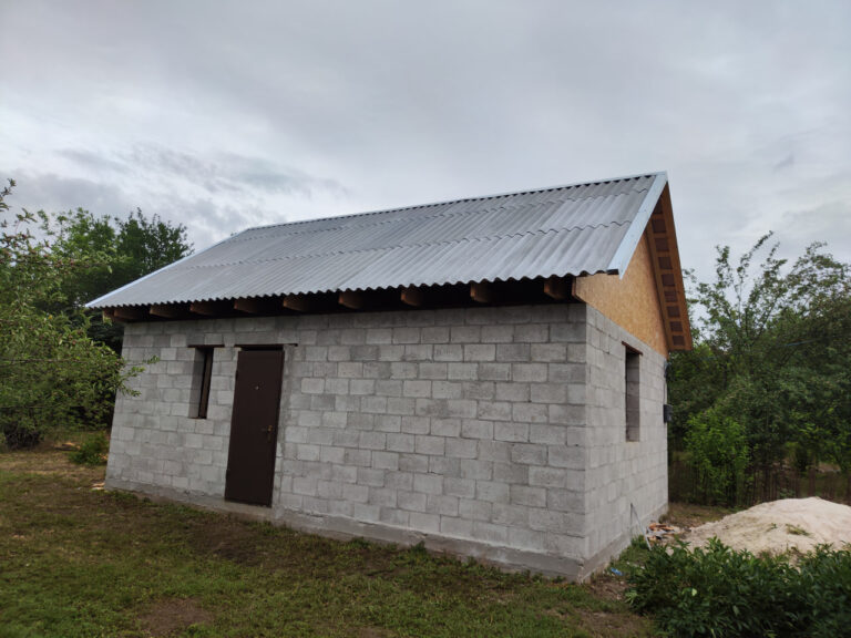 Крыша из шифера под ключ